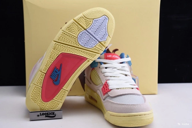 Rep TBK Ice 4 Union DC9533-800 Guava Retro Air Jordan 0814